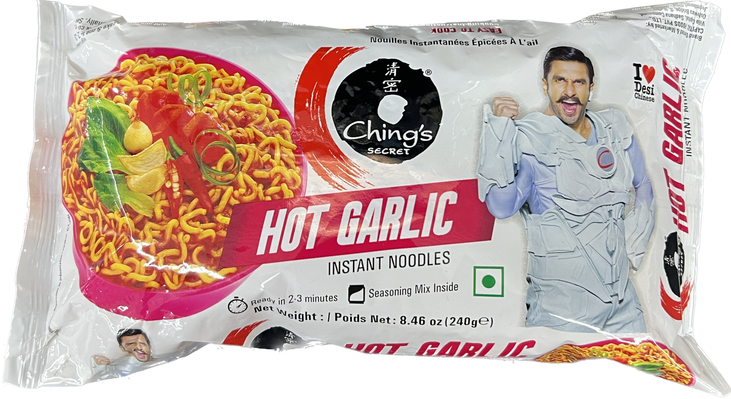 Chings (Hot Garlic) Instant Noodles